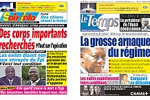 Menu varié à la Une de la presse ivoirienne